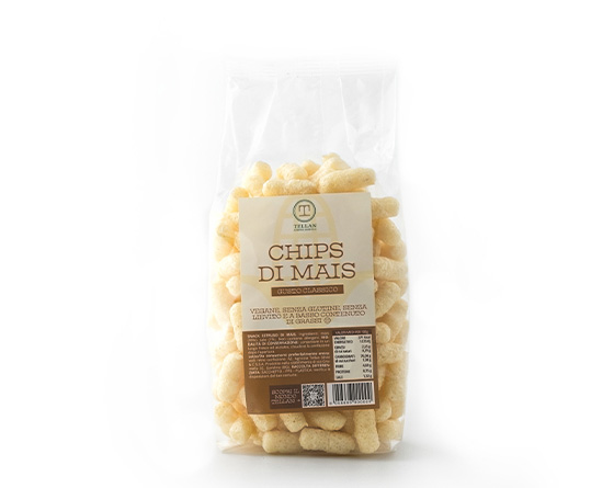 Cornetti di mais senza glutine gusto classico