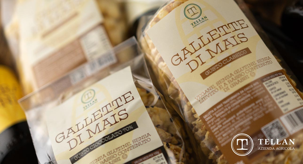 gallette di mais tellan alternativa al pane
