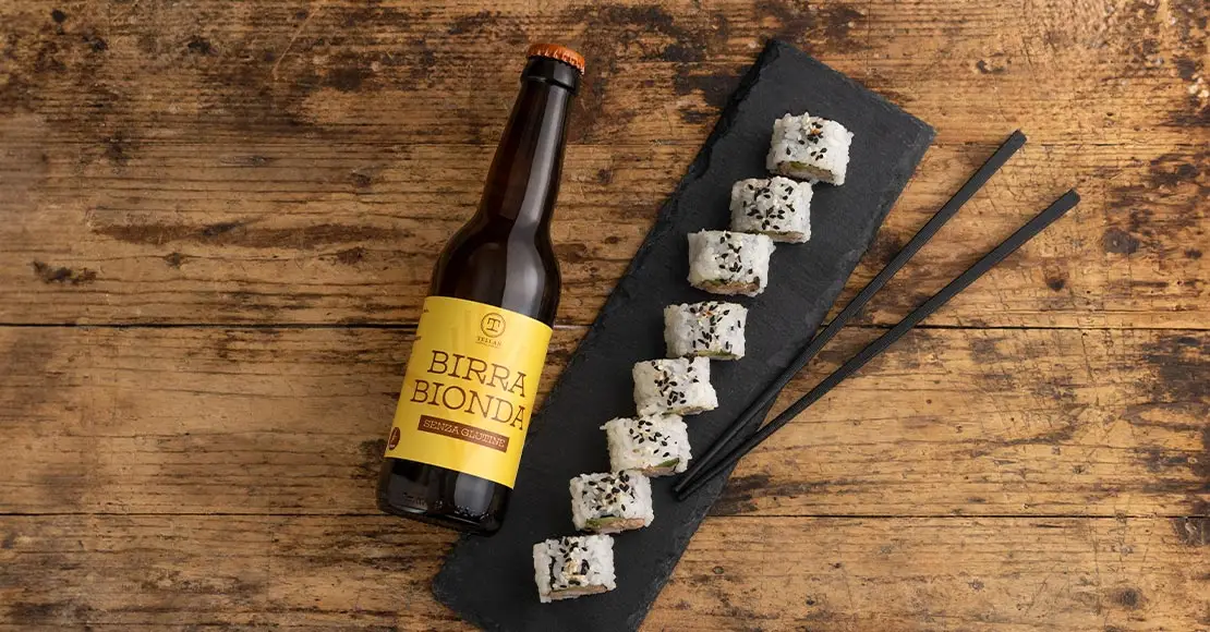 tellan birra bionda senza glutine abbinamento