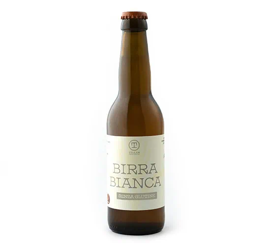 Birra bianca senza glutine